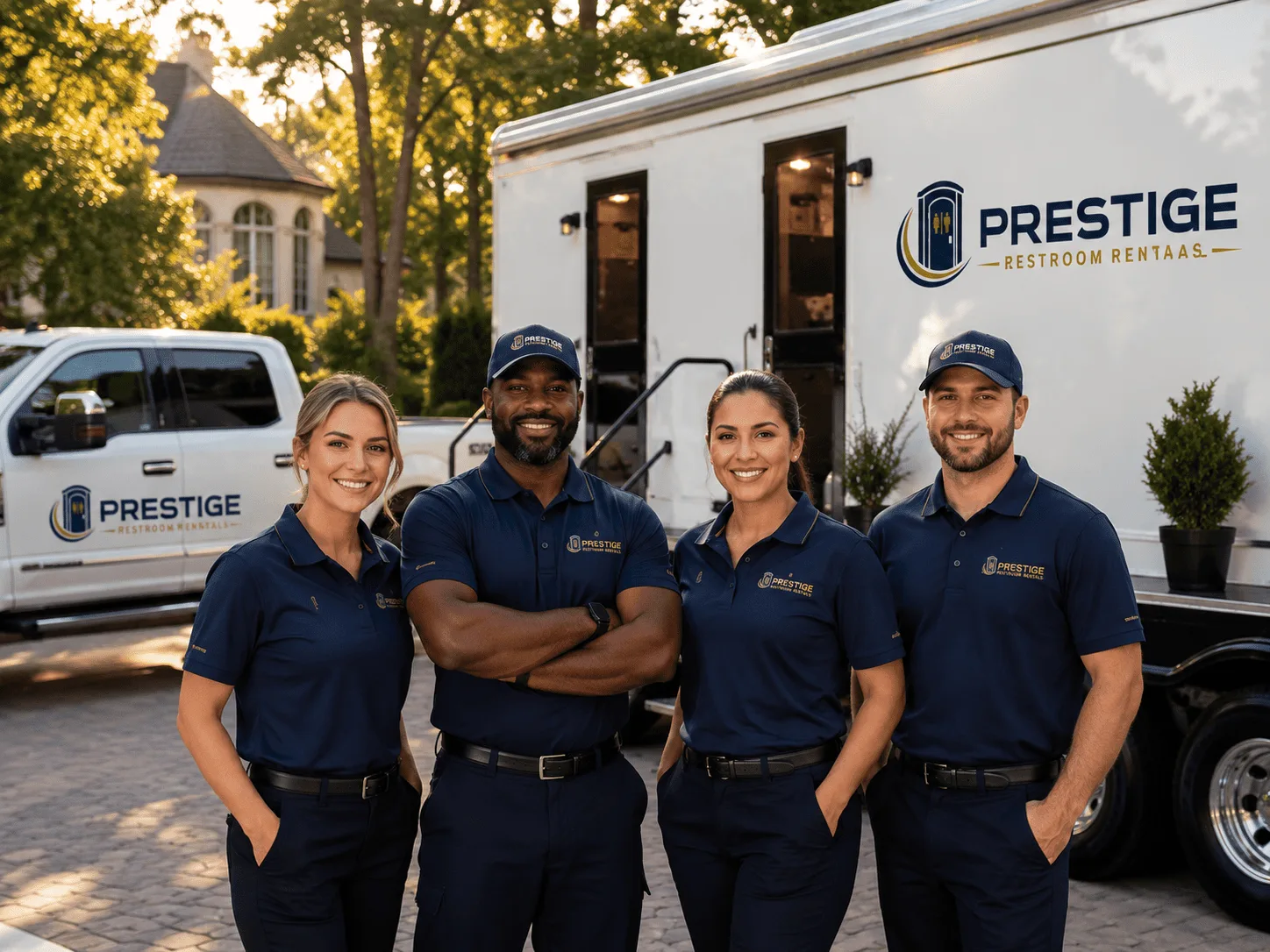 Trusted Luxury Portable Restrooms company in Rex, GA